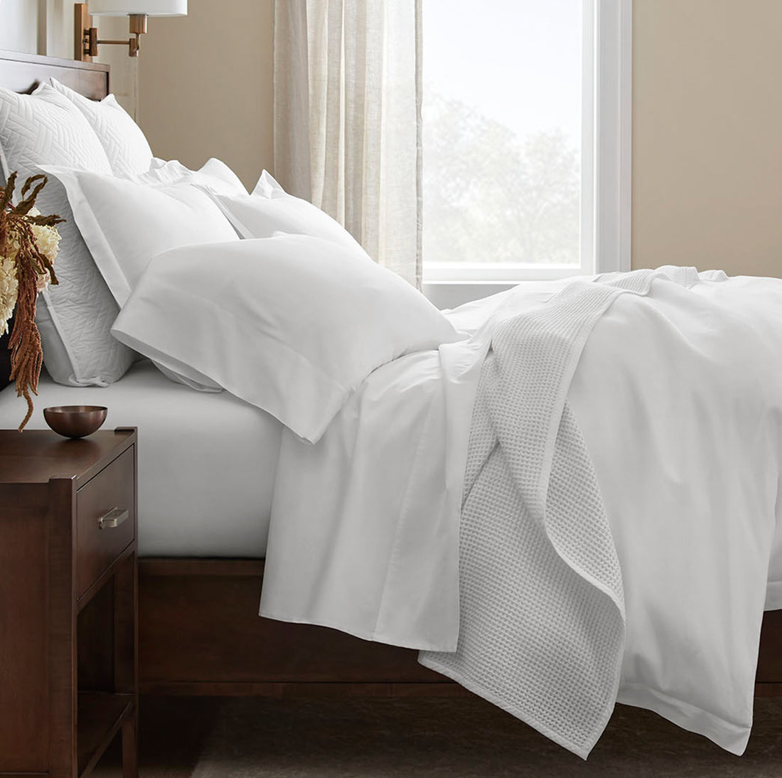 Luxury Signature Organic Hemmed Sheet Set