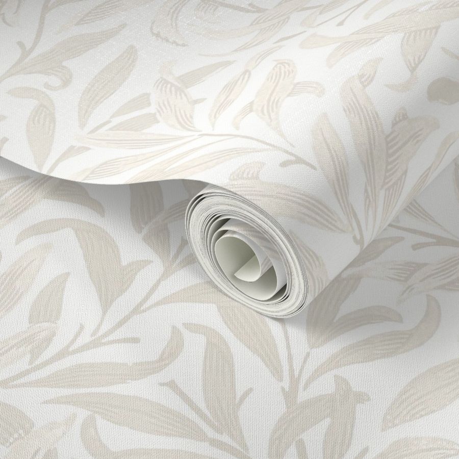 Willow Bough Pale Ivory Peel & Stick Wallpaper