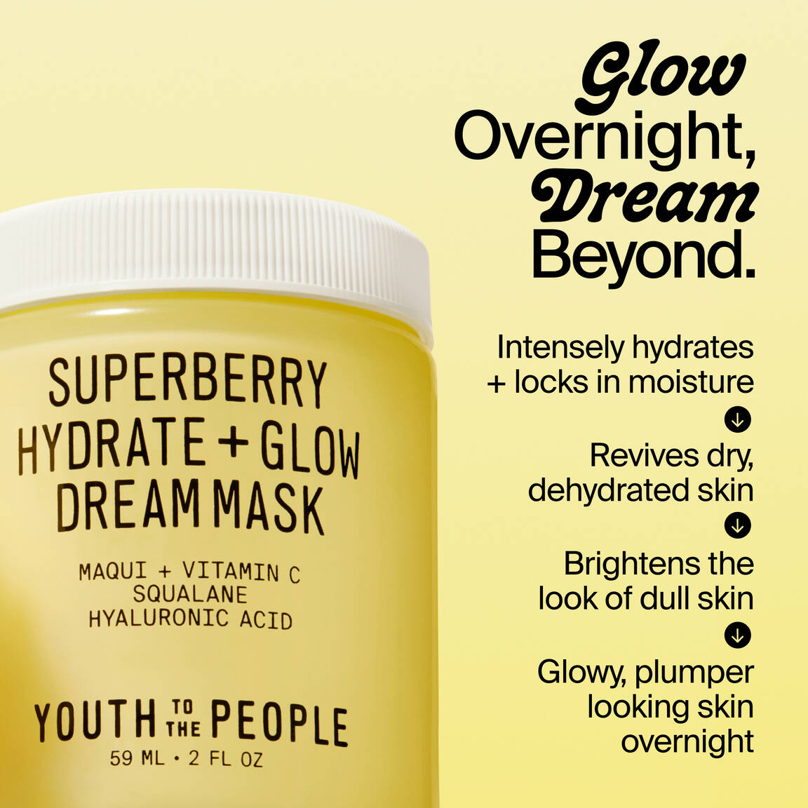 Superberry Hydrate + Glow Dream Mask