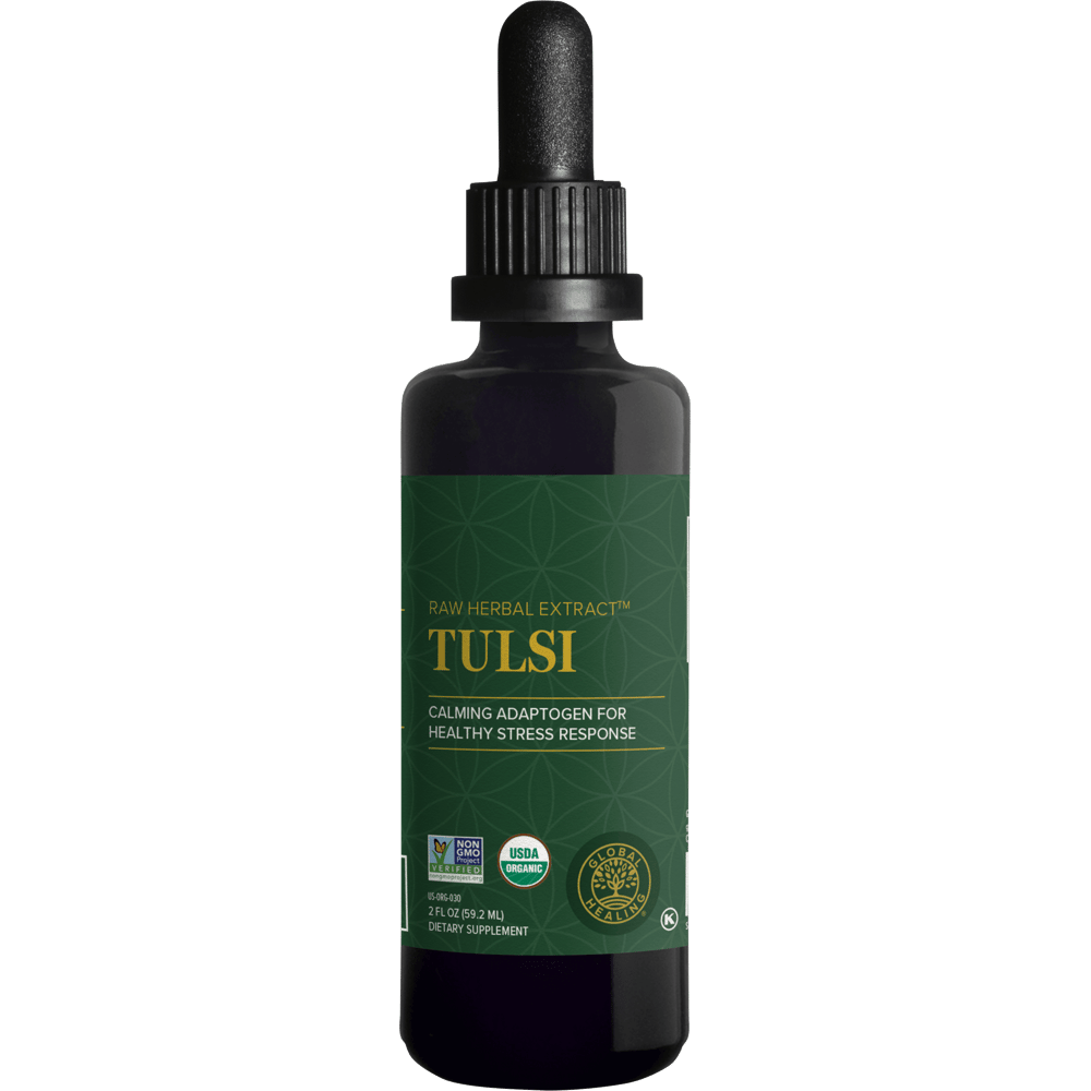 Organic Tulsi Holy Basil Extract Liquid Supplement