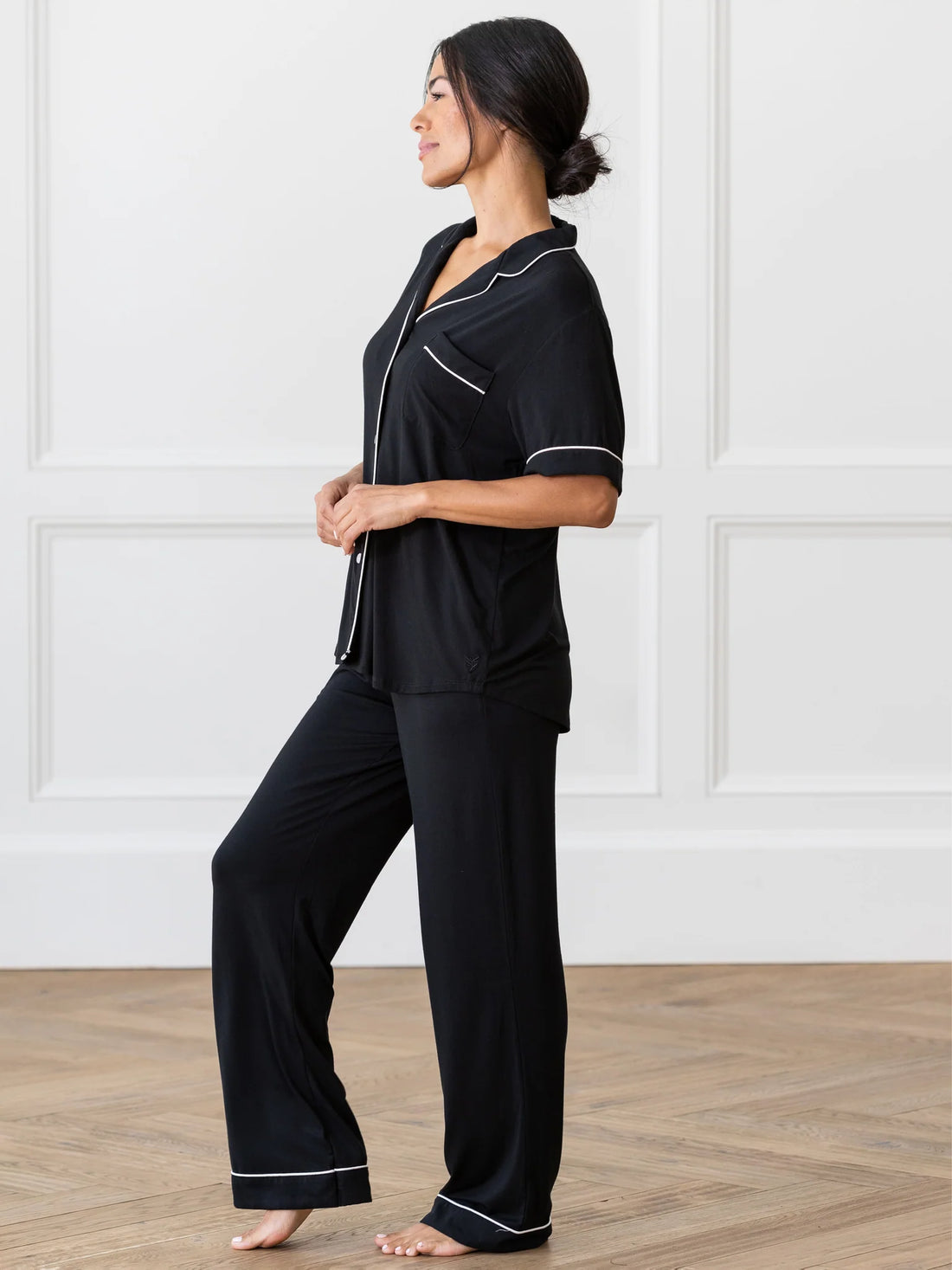 Short Sleeve & Pant Bamboo Pajama Set