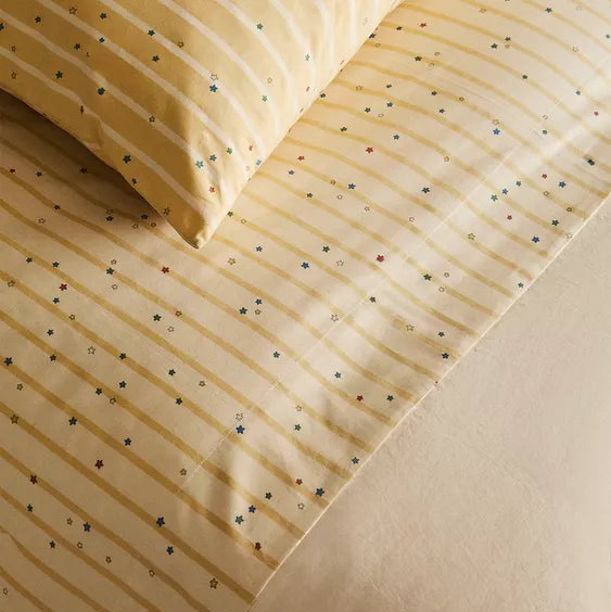 CHILDREN'S STAR FITTED SHEET