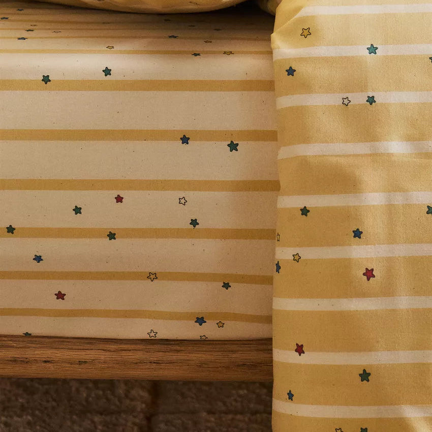 CHILDREN'S STAR FITTED SHEET