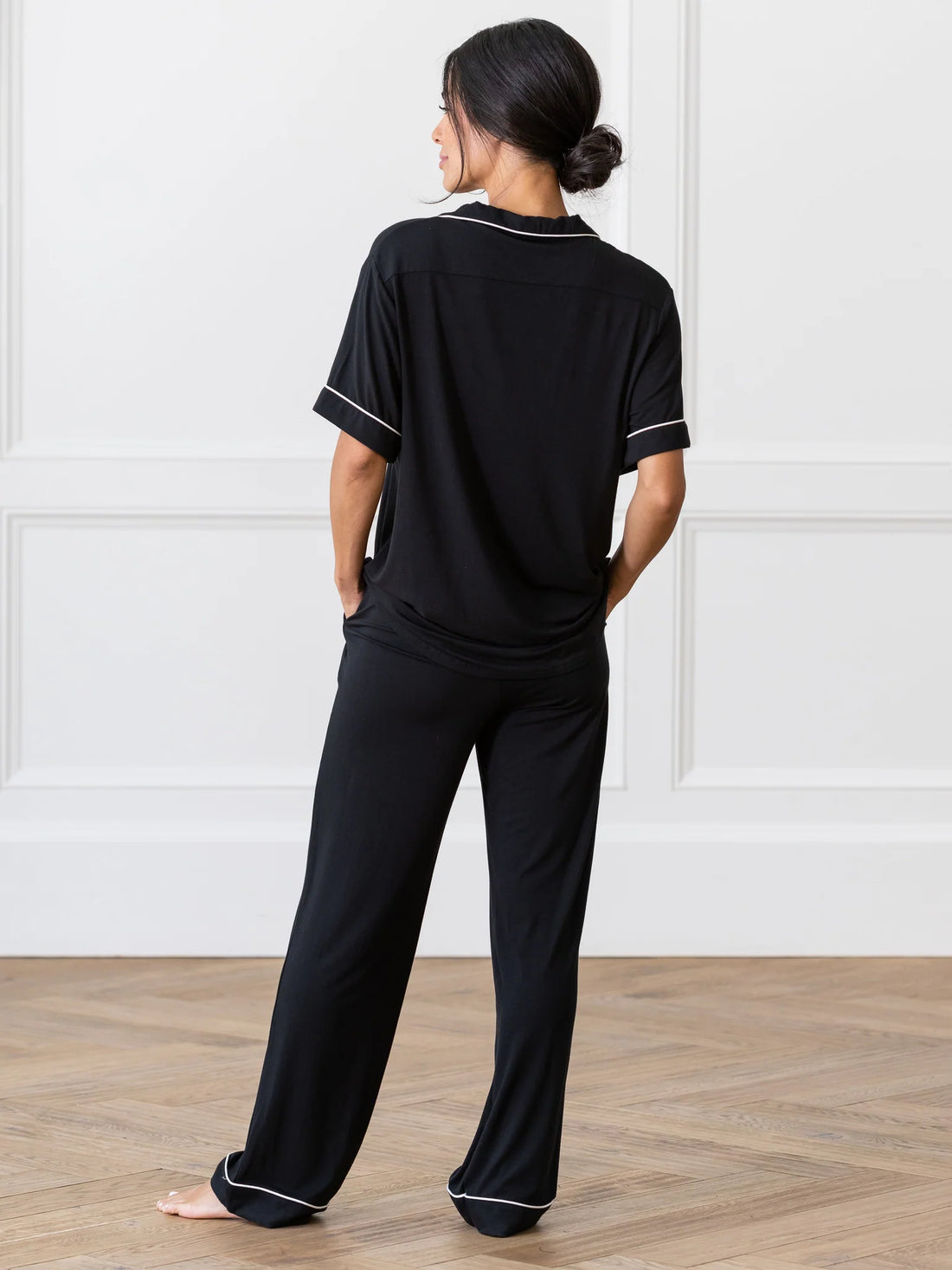 Short Sleeve & Pant Bamboo Pajama Set