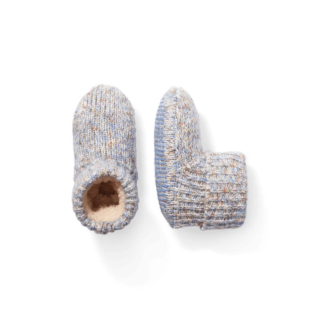 Toddler Gripper Slipper Bootie - Sherpa-Lined