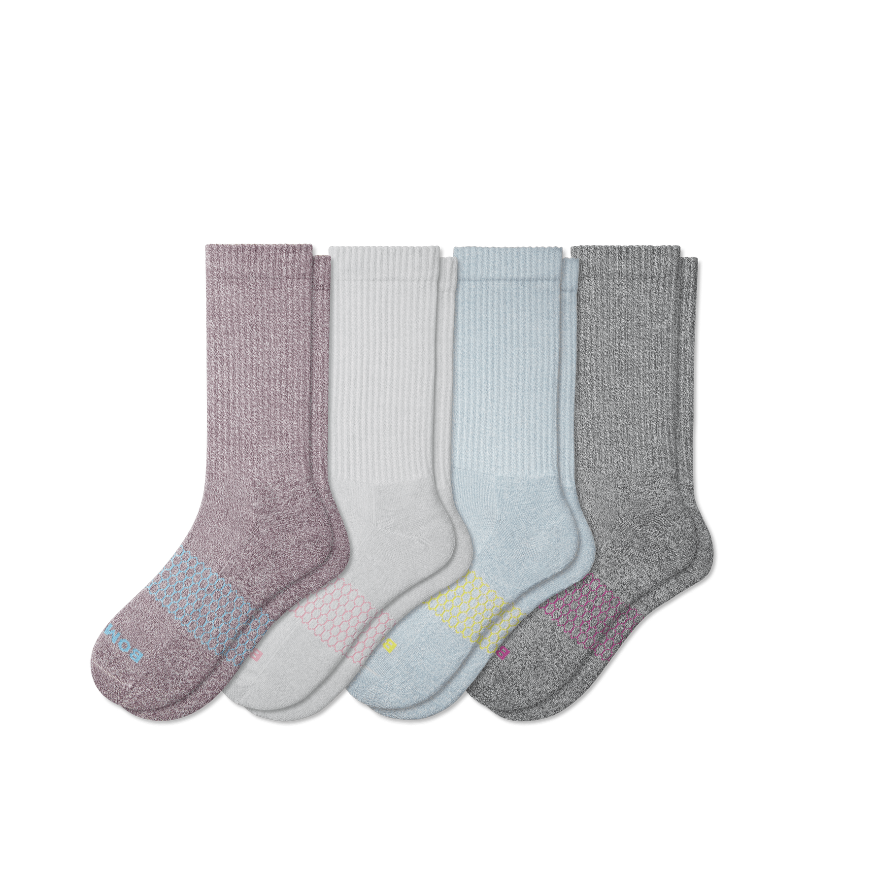 Women's Marl Calf Sock 4-Pack