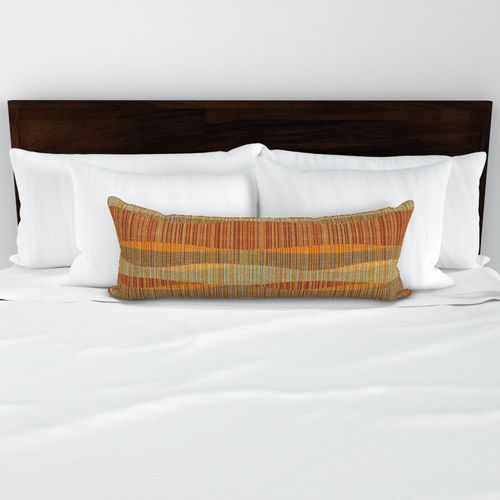 Mid Mod Lines  Extra Long Lumbar Pillow Cover