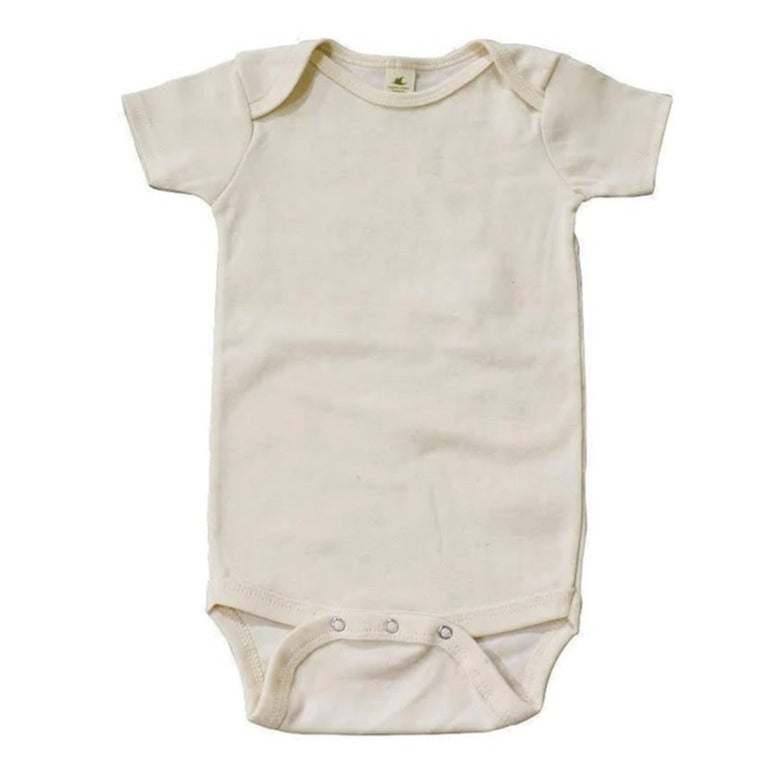 Cotton Short Sleeve Baby Onesie