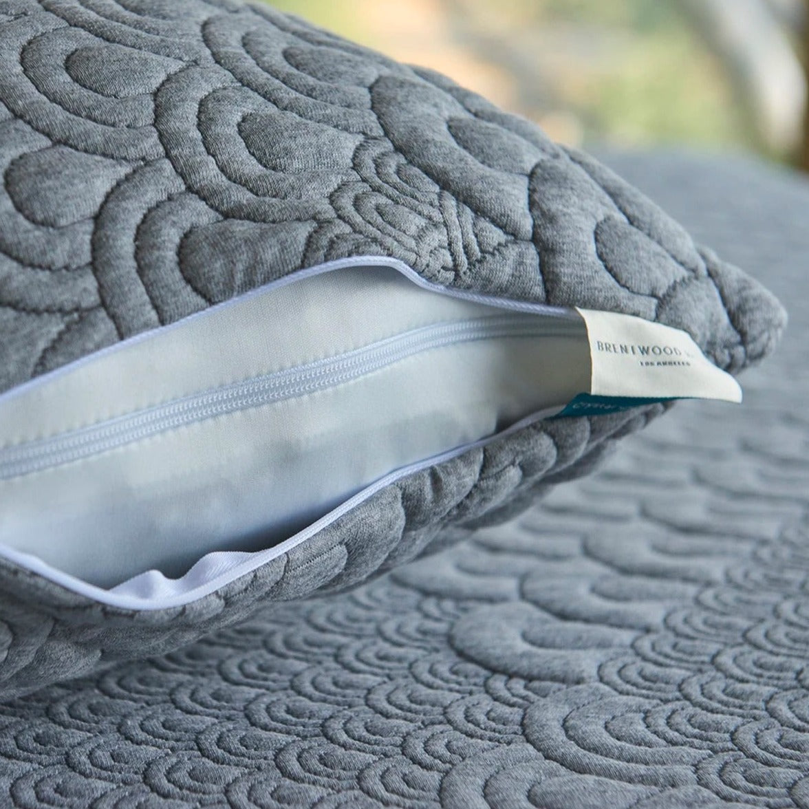 Crystal Cove Activated Charcoal Pillow