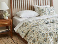 Rejuvenation Flora Organic Print Duvet Cover