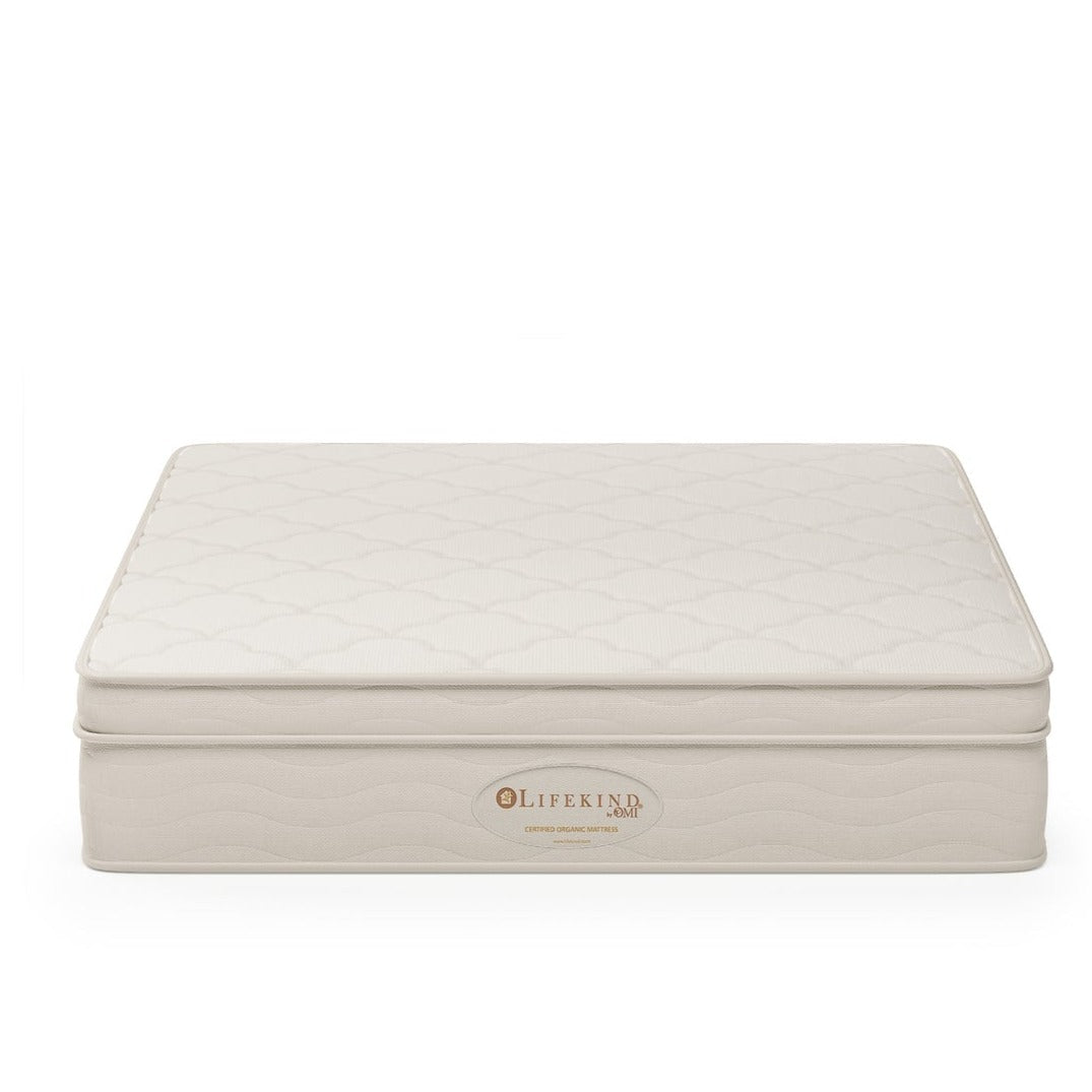 The Lassen™ — Organic Latex Mattress with Sculpted Pillow-Top