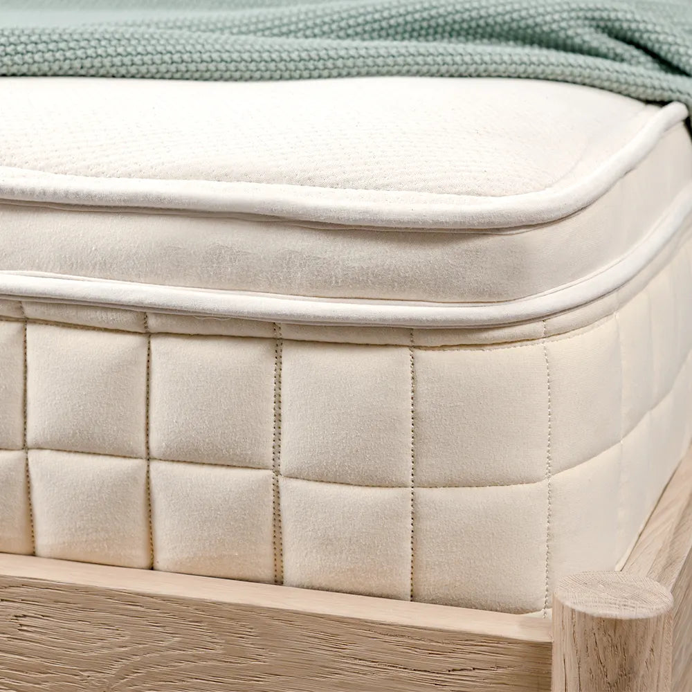 Concerto Plush Pillow Top Organic Mattress (Latex Hybrid Mattress)