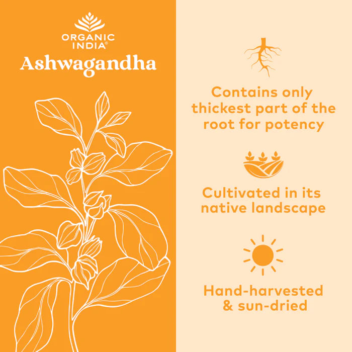 Fairtrade® Certified Organic Ashwagandha Root Capsules