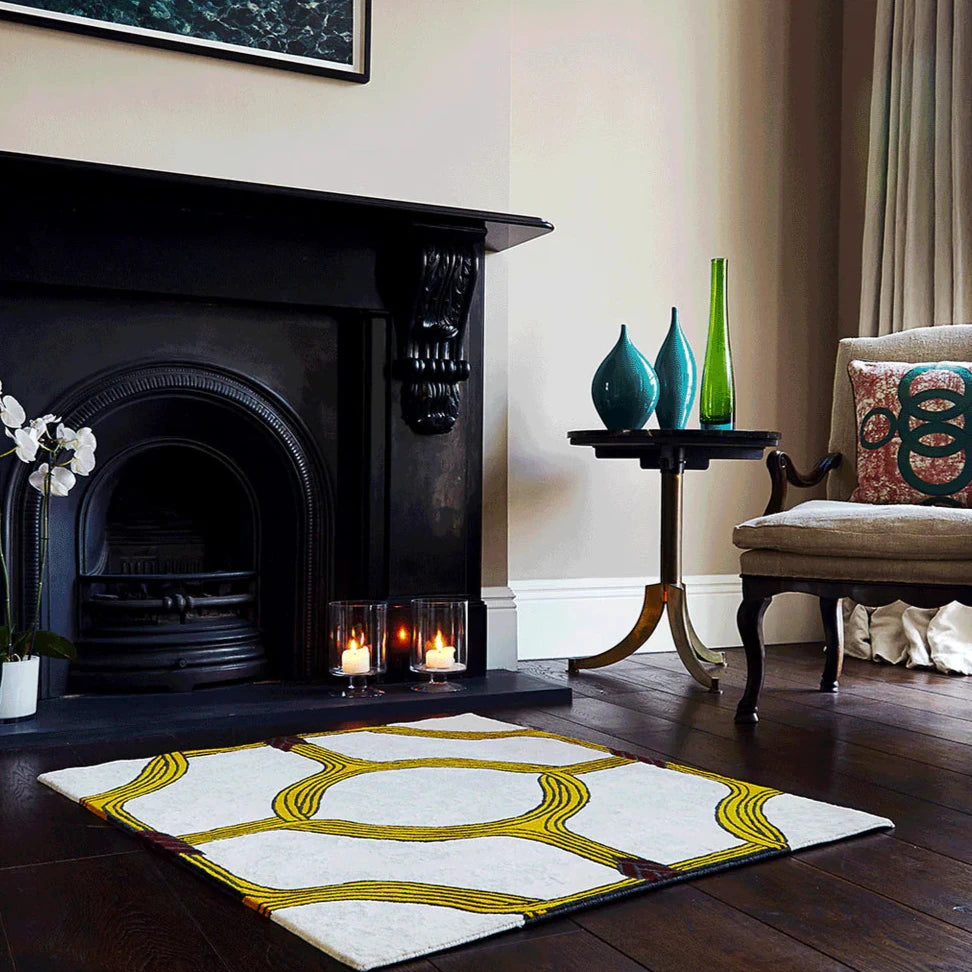 Ojo Rug Yellow