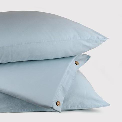 Organic Sateen Cotton Classic Pillowcase, Set of 2