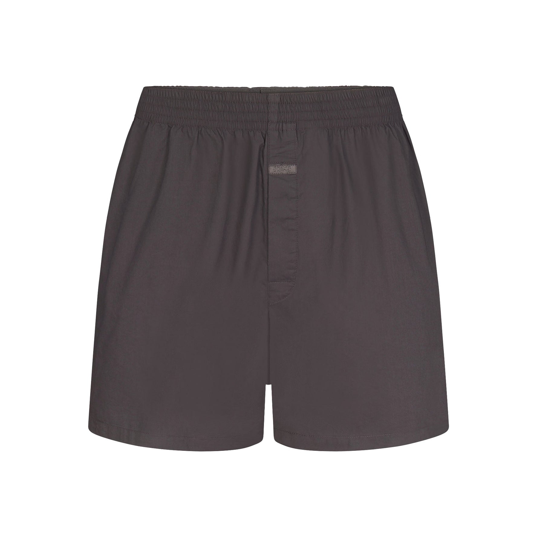 COTTON POPLIN SLEEP MENS BOXER | ASH