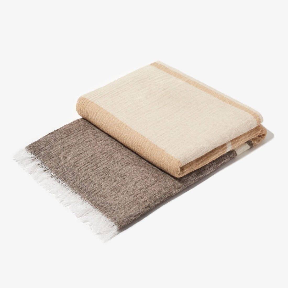 Cashmere Stripe Throw