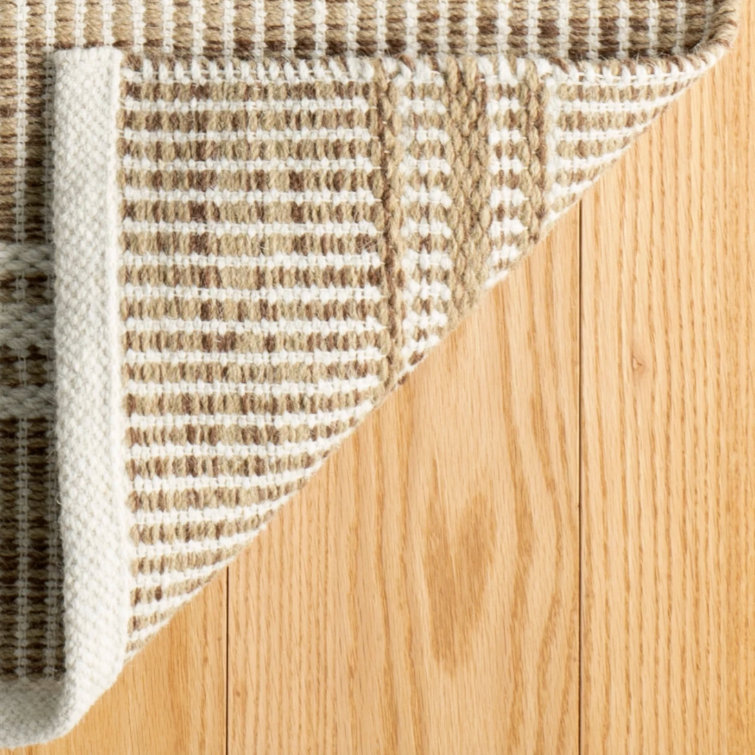 Malta Natural Handwoven Wool Rug