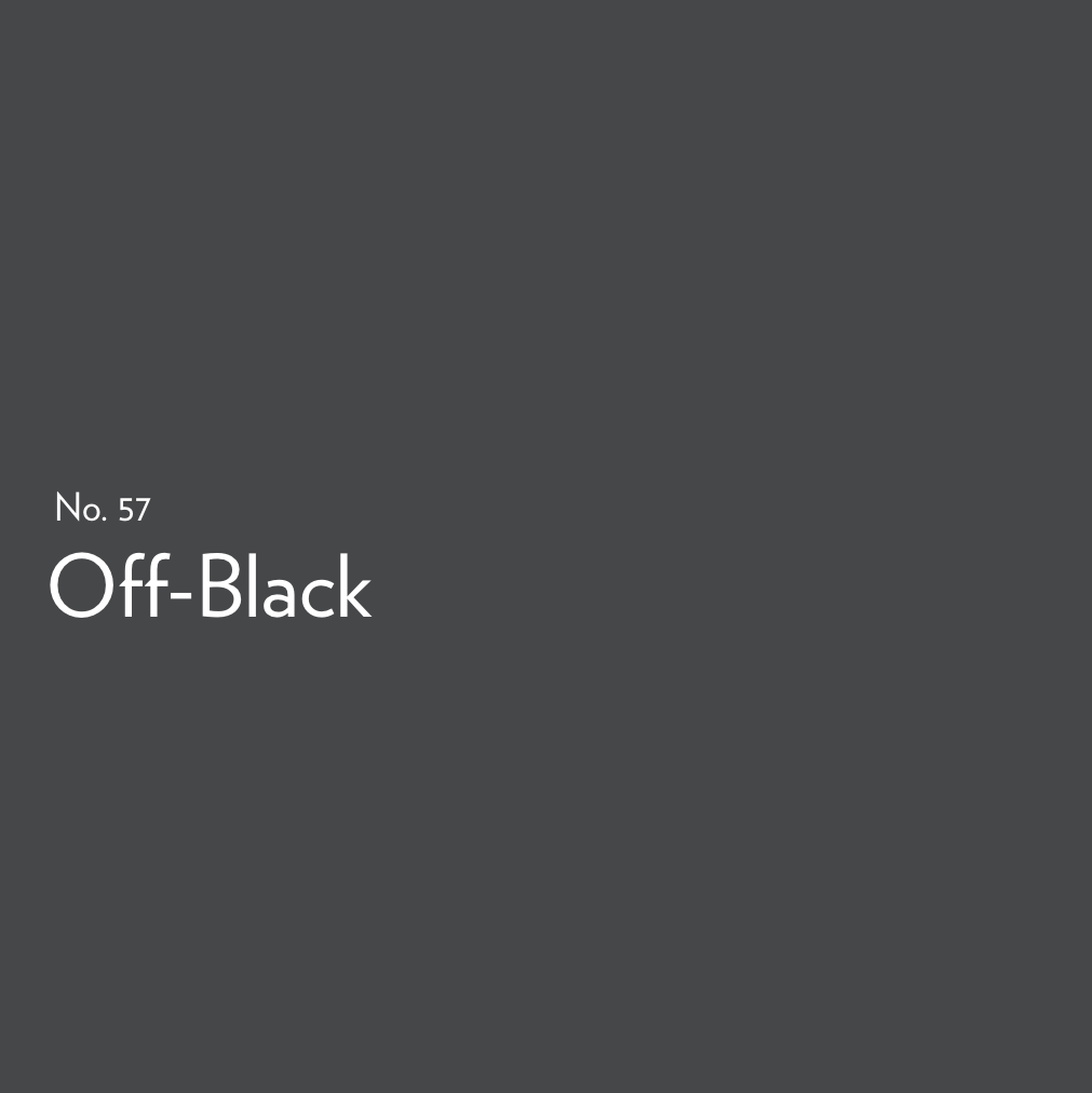 Off-Black No.57 | Handcrafted Paint