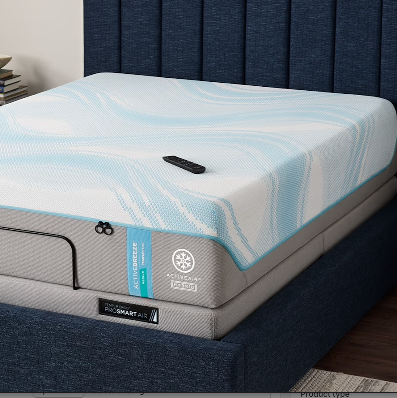 TEMPUR-ActiveBreeze® Smart Bed