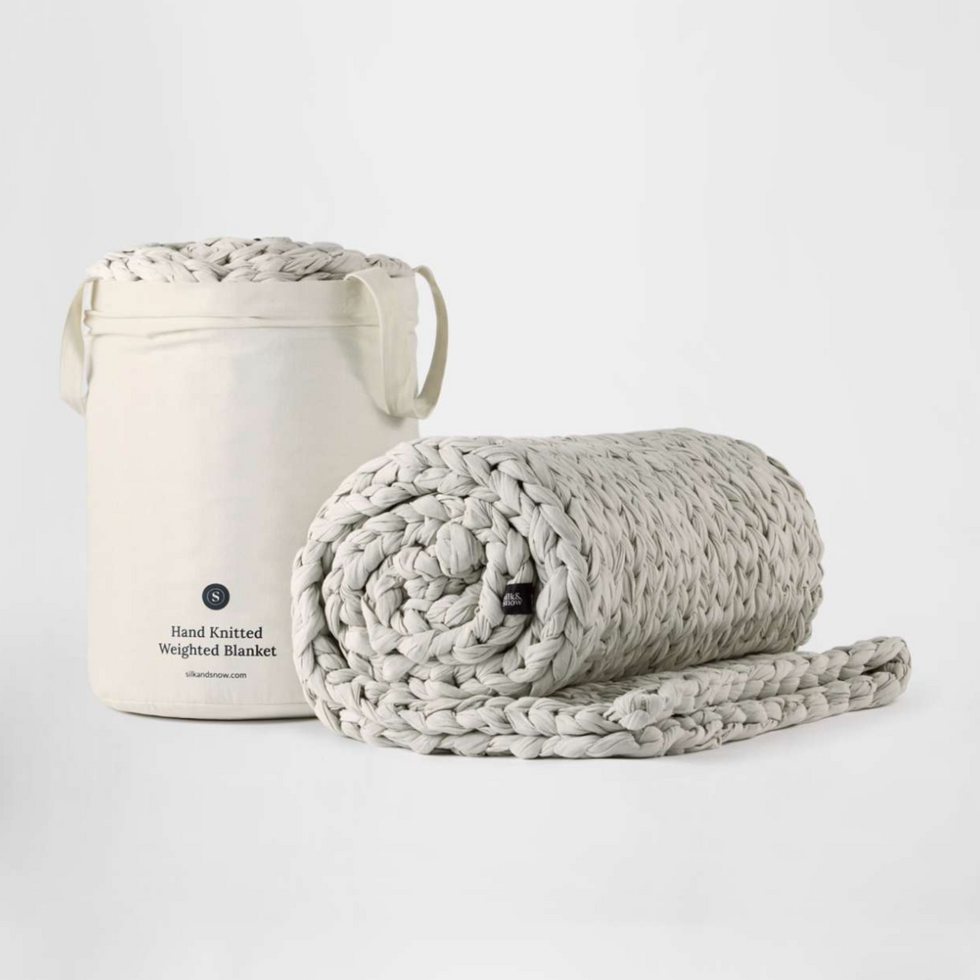 Hand Knitted Weighted Blanket