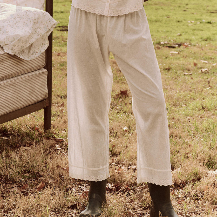 The Eyelet Easy Sleep Pant.