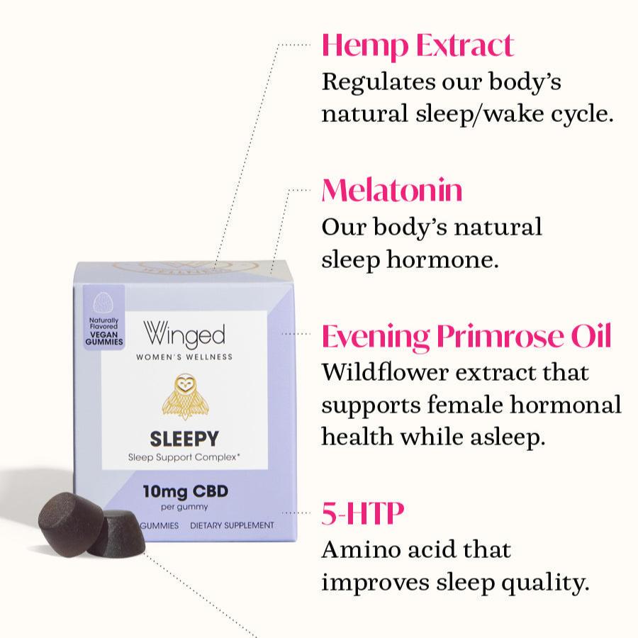 Sleepy CBD Sleep Support Gummies