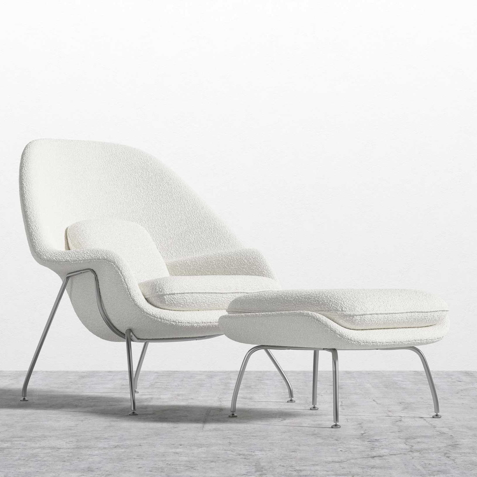 Womb Chair and Ottoman