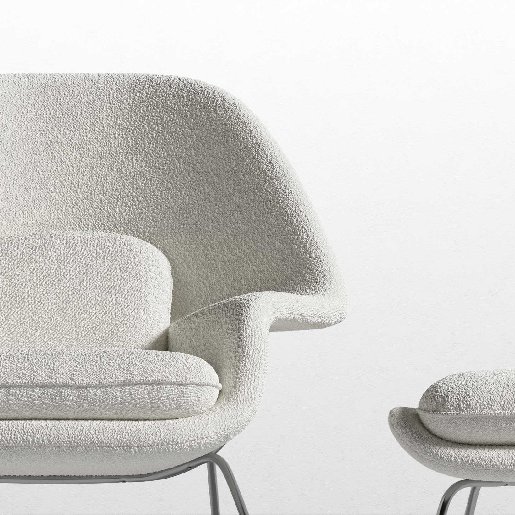 Womb Chair and Ottoman