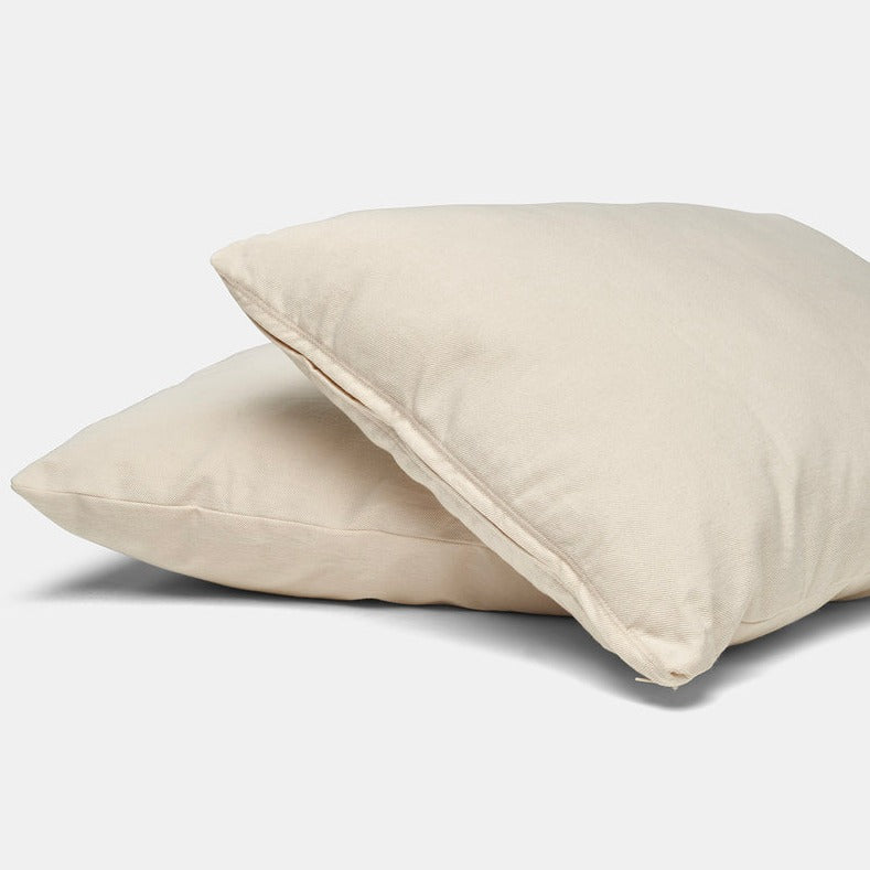 Natural Cotton Pillow With Wool Filling