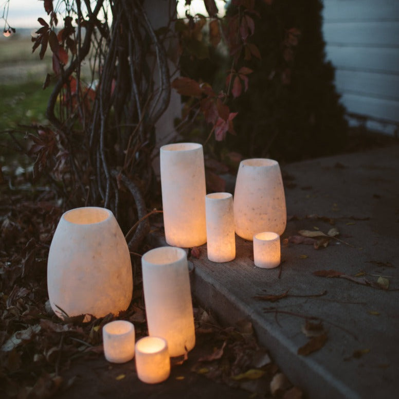 Alabaster Candleholder