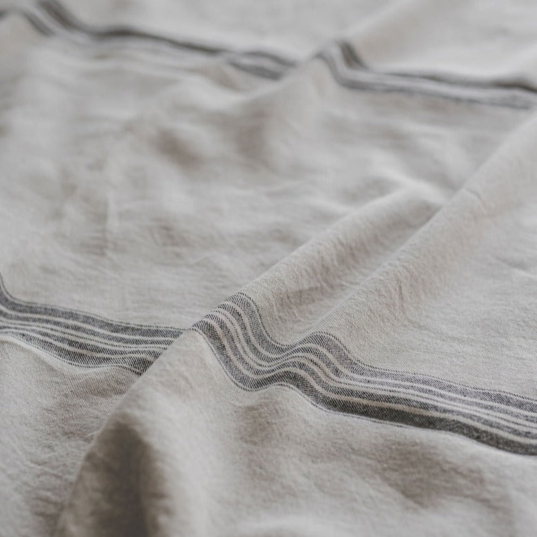 Farmhouse Linen Bed Cover