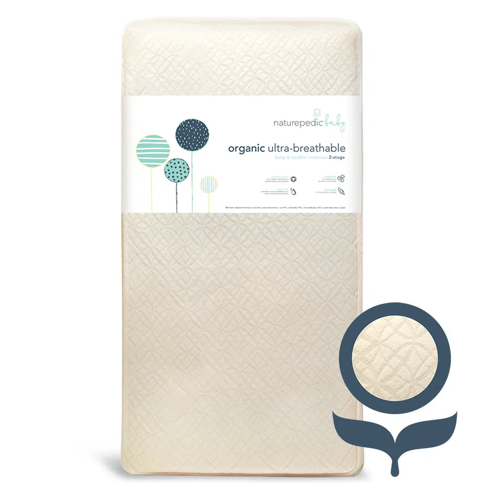 Organic Breathable Ultra Baby Crib Mattress