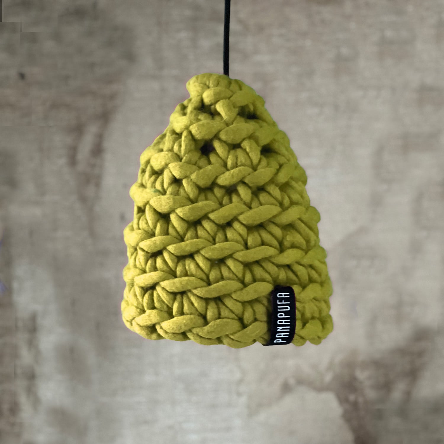 Knitted Bedside Lamp Boho