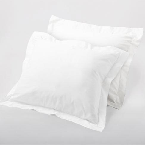 Organic Sateen Cotton Shams, Set of 2